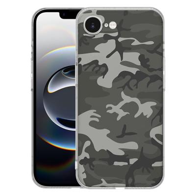 TPU Hoesje iPhone 16e - Army Light Backcover TPU Hoesje iPhone 16e - Army Light Backcover