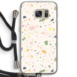 Terrazzo N°21: Samsung Galaxy S7 Transparant Hoesje met koord