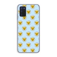 Leeuwenkoppen: Samsung Galaxy A03s Transparant Hoesje