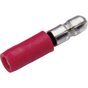 Cimco 180300 Ronde connector 0.50 mm² 1 mm² Stift-Ø: 4 mm Deels geïsoleerd Rood 1 stuk(s)