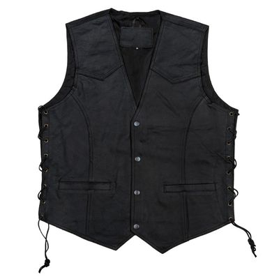 Leren vestje