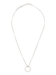 MM6 Maison Margiela collier Numeric Minimal Signature - Argent