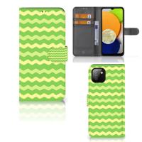 Samsung Galaxy A03 | Telefoon Hoesje | Waves Green