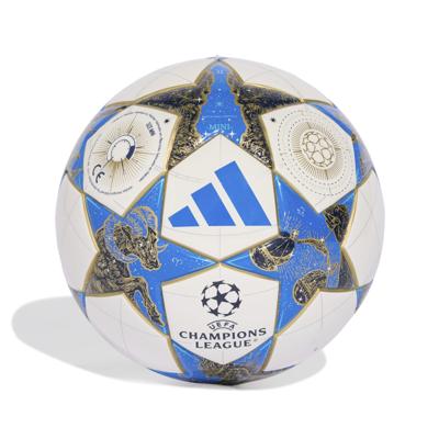 adidas UEFA Champions League Mini Voetbal Maat 1 2025-2026 Wit Blauw Goud