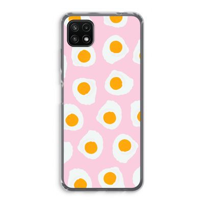 Dancing eggs: Samsung Galaxy A22 5G Transparant Hoesje