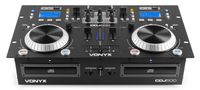 Vonyx CDJ500 dubbele CD speler met versterker - thumbnail