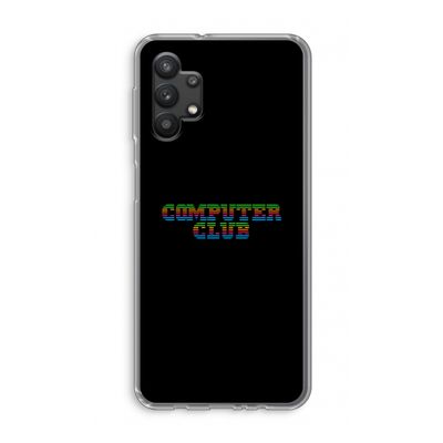 Retro: Samsung Galaxy A32 5G Transparant Hoesje