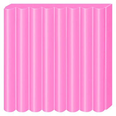 Fimo effect boetseerklei neon roze, 57gr
