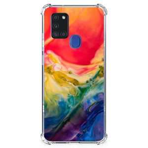 Back Cover Samsung Galaxy A21s Watercolor Dark