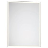 Plieger Raya spiegel met LED verlichting rondom 60x80cm omkeerbaar PL0800291