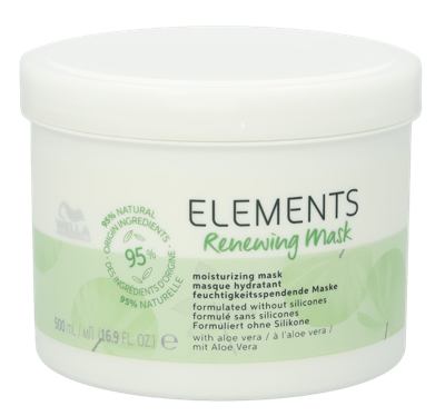 Wella Elements - Renewing Mask Maskers 500 ml Dames