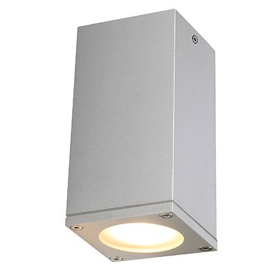 Plafondlamp THEO CEILING OUT zilvergrijs 1xGU10