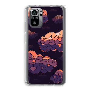 Patroon Wolken: Xiaomi Redmi Note 10S Transparant Hoesje