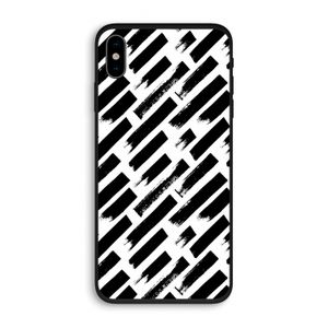 Zwarte vegen: iPhone X Biologisch afbreekbaar hoesje