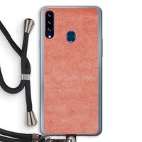 Marrakech Walls: Samsung Galaxy A20s Transparant Hoesje met koord