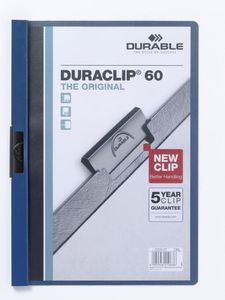 Durable Klemmap Duraclip Original 60 donkerblauw