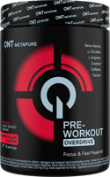 QNT Overdrive Pre-Workout Raspberry Killer (390 g)