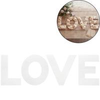 Ginger Ray borrelplank love 41 cm | 5 stuks