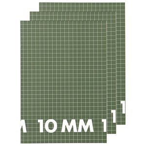 HEMA Schriften A4 - Geruit 10 Mm - 3 Stuks