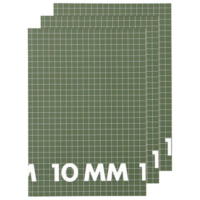HEMA Schriften A4 - Geruit 10 Mm - 3 Stuks