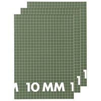 HEMA Schriften A4 - Geruit 10 Mm - 3 Stuks - thumbnail