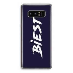 Biest: Samsung Galaxy Note 8 Transparant Hoesje