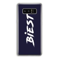 Biest: Samsung Galaxy Note 8 Transparant Hoesje
