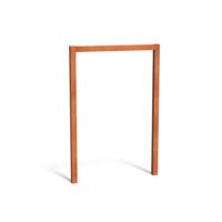 Pergola U-VORM corten 170 x h. 250 cm