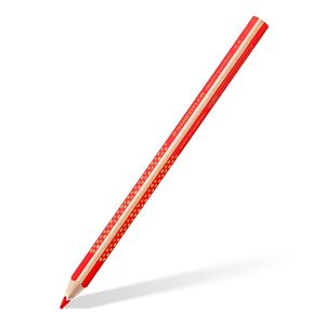 Staedtler Kleurpotlood Noris® jumbo 128 Ergonomisch, Driehoek 61 SET8 Geel, Huidkleuren, Oranje, Rood, Violet, Blauw, Lichtblauw, Groen, Bruin, Zwart 10 stuk(s)