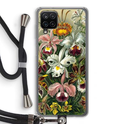Haeckel Orchidae: Samsung Galaxy A12 Transparant Hoesje met koord