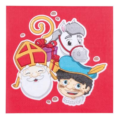Boland Servetten sinterklaas, 20st.