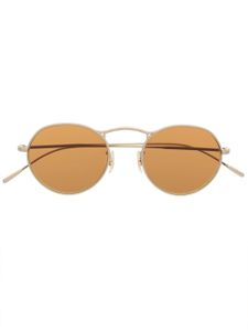 Oliver Peoples lunettes de soleil M-4 30th à monture ronde - Or