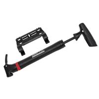 BETO Fietspomp mini kunststof zwart