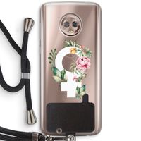 Venus: Motorola Moto G6 Transparant Hoesje met koord Venus: Motorola Moto G6 Transparant Hoesje met koord