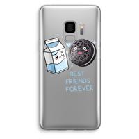 Best Friend Forever: Samsung Galaxy S9 Transparant Hoesje