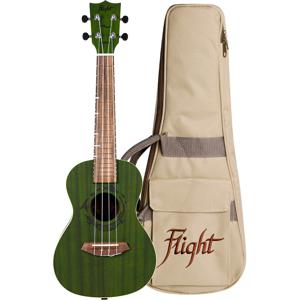 Flight Gemstone Series DUC380 Jade concert ukelele met gigbag