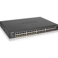 Netgear GS348PP Unmanaged Gigabit Ethernet (10/100/1000) Zwart Power over Ethernet (PoE)