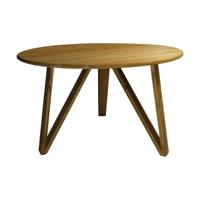Ronde Eettafel - 120 - Naturel - Teak