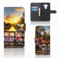 Huawei Mate 10 Pro Flip Cover Amsterdamse Grachten - thumbnail