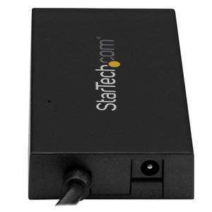 StarTech.com HB30A3A1CSFS interface hub USB 3.2 Gen 1 (3.1 Gen 1) Type-A 5000 Mbit/s Zwart