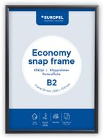 Europel Clicklijst Economy, lijst 25 mm, ft B2, zwart