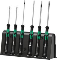 Wera 2035/6 A Micro-schroevendraaierset + Houder, 6 -delig - 1 stuk(s) - 05118150001