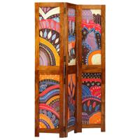Kamerscherm Bruin 105 x 160 cm Massief acaciahout