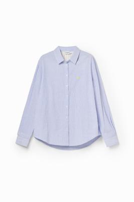 Shirt strepen textuur - BLUE - XL