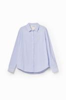 Shirt strepen textuur - BLUE - XL
