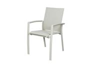 Tampa stapelbare tuinstoel latte light