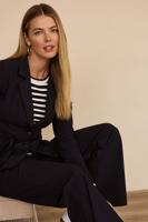 Luna stripe pullover - dark blue/off white - 91500 Luna stripe pullover - dark blue/off white - 91500