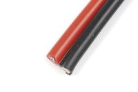 Superflex silicone kabel 0,35mm 22AWG, 120 draadjes (1m Rood & 1m Zwart)