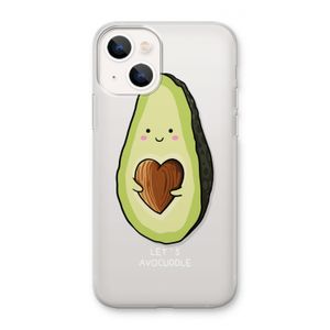Avocuddle: iPhone 13 mini Transparant Hoesje