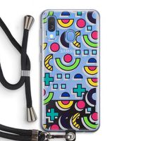 8-bit N°6: Samsung Galaxy A40 Transparant Hoesje met koord